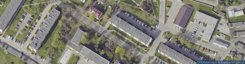 Zdjęcie satelitarne Reymonta Władysława ul.