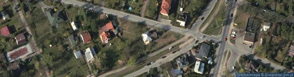 Zdjęcie satelitarne Redutowa ul.