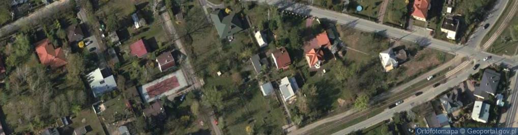Zdjęcie satelitarne Redutowa ul.