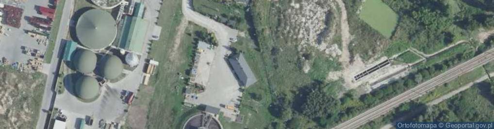 Zdjęcie satelitarne Recyklingowa ul.