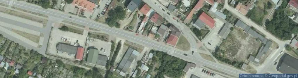 Zdjęcie satelitarne Republiki Pińczowskiej ul.