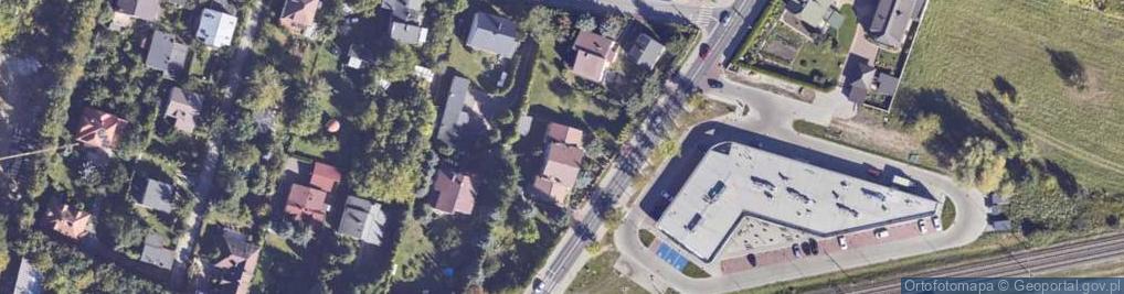 Zdjęcie satelitarne Regulska ul.
