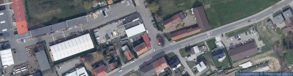 Zdjęcie satelitarne Reński Koniec ul.