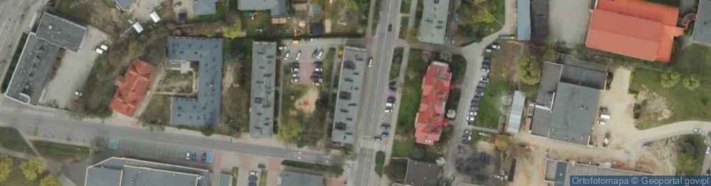 Zdjęcie satelitarne Reymonta Władysława ul.