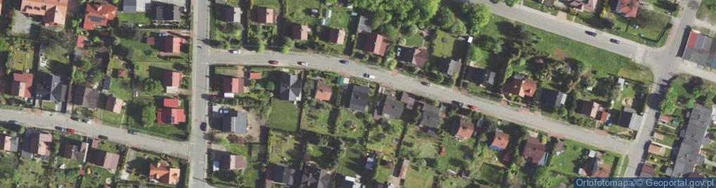 Zdjęcie satelitarne Rewolucji 1905 Roku ul.