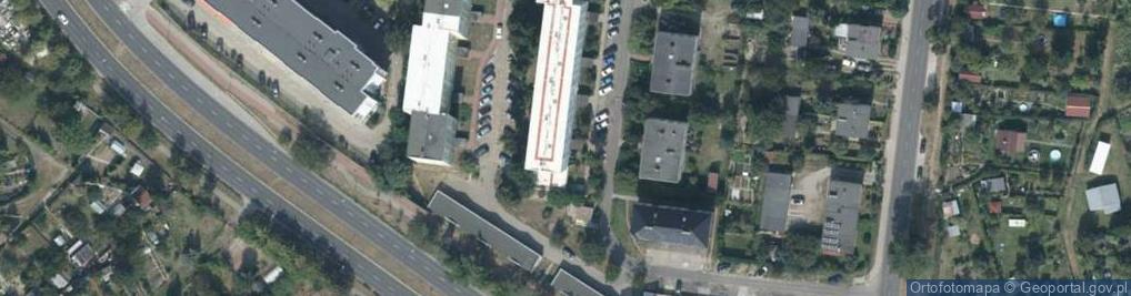 Zdjęcie satelitarne Rezedowa ul.