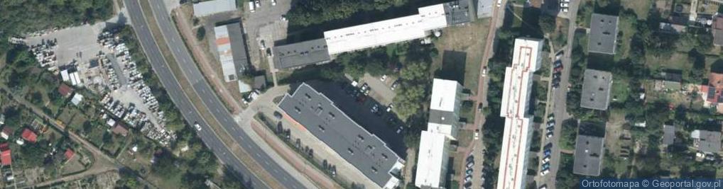 Zdjęcie satelitarne Rezedowa ul.