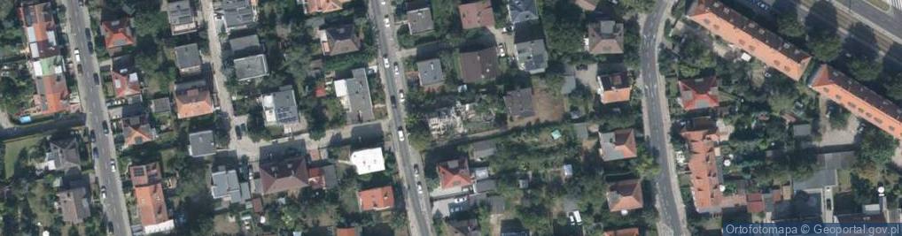 Zdjęcie satelitarne Reduty Ordona ul.
