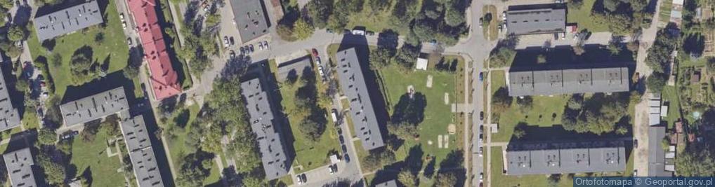 Zdjęcie satelitarne Reca Jana, ks. ul.