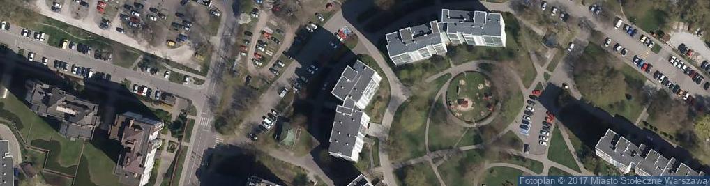Zdjęcie satelitarne Renesansowa ul.