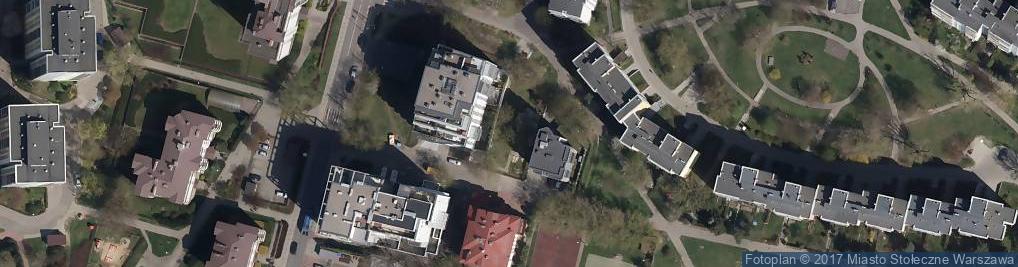 Zdjęcie satelitarne Renesansowa ul.