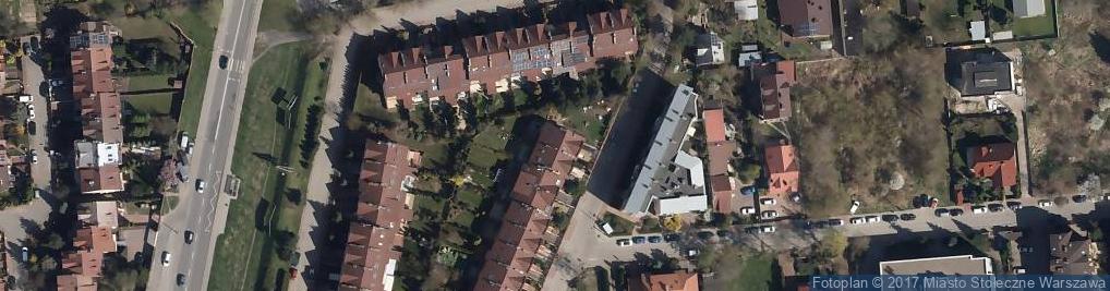 Zdjęcie satelitarne Redaktorska ul.