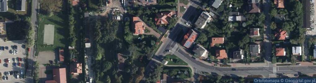 Zdjęcie satelitarne Regulska ul.