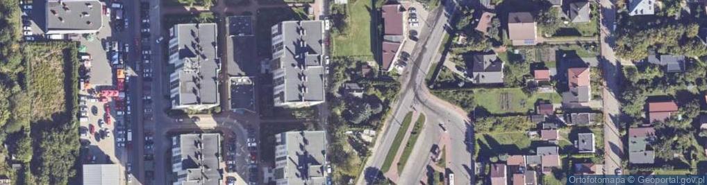 Zdjęcie satelitarne Regulska ul.
