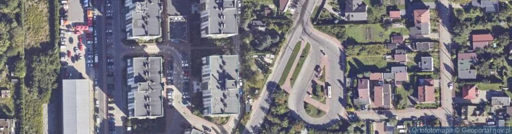 Zdjęcie satelitarne Regulska ul.