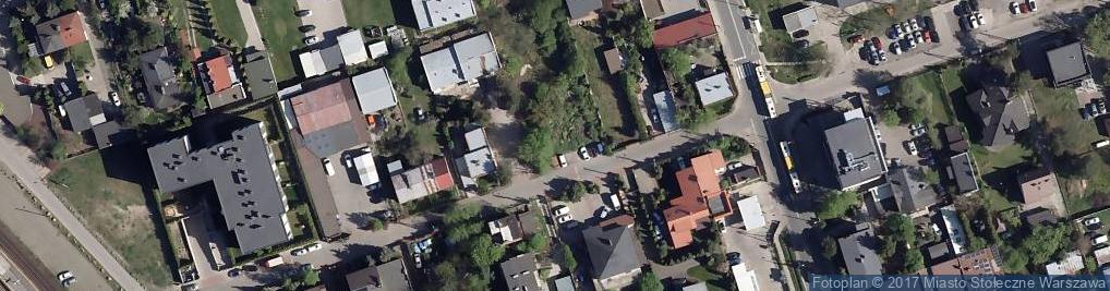 Zdjęcie satelitarne Rezedowa ul.