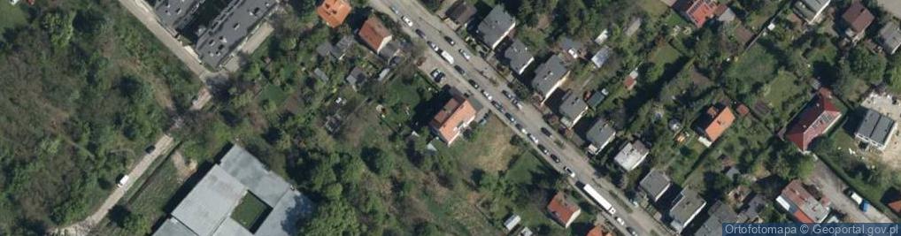 Zdjęcie satelitarne Redycka ul.