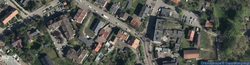 Zdjęcie satelitarne Redycka ul.
