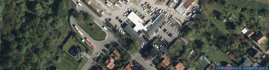 Zdjęcie satelitarne Redycka ul.
