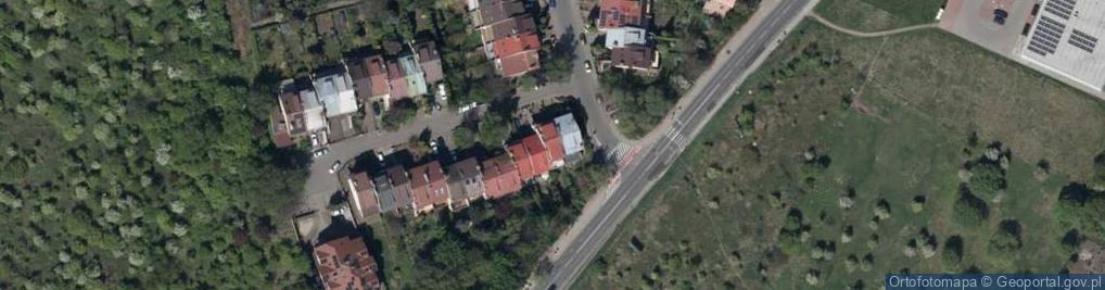 Zdjęcie satelitarne Redarów ul.