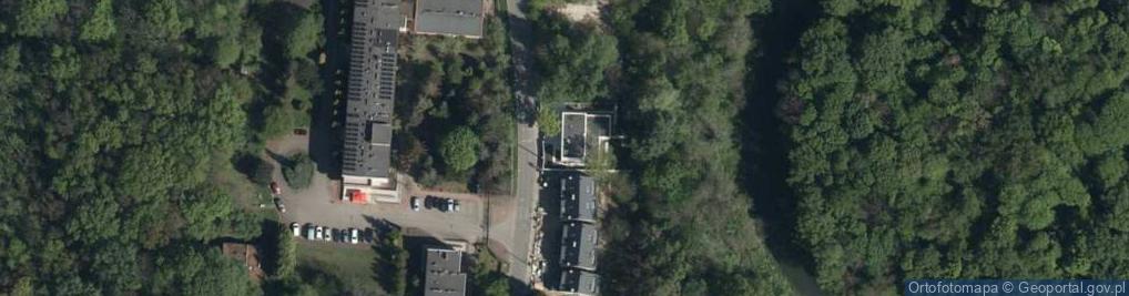 Zdjęcie satelitarne Rędzińska ul.