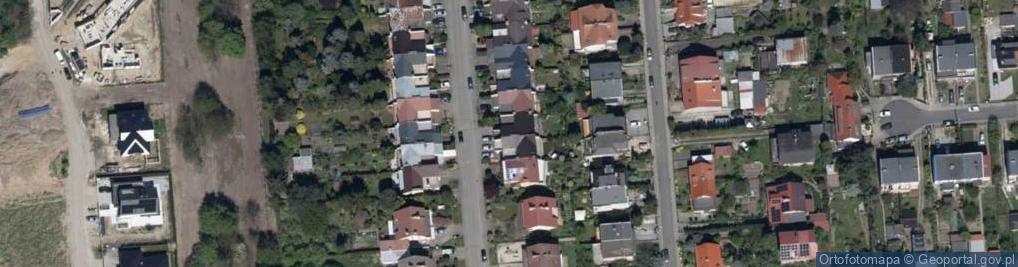 Zdjęcie satelitarne Rezedowa ul.