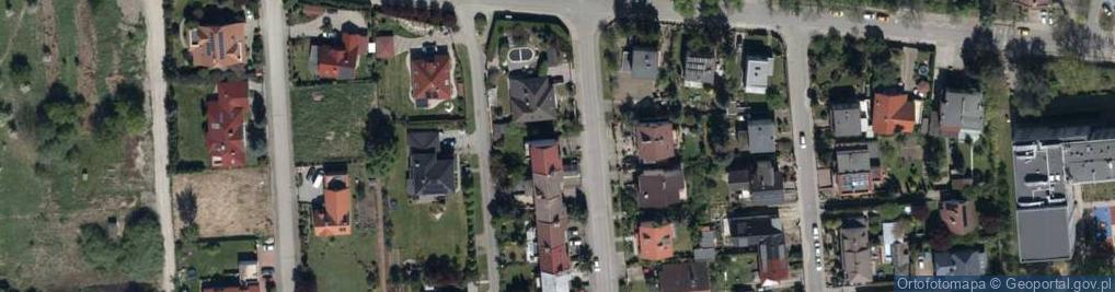 Zdjęcie satelitarne Rezedowa ul.