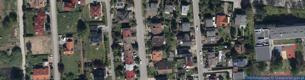 Zdjęcie satelitarne Rezedowa ul.