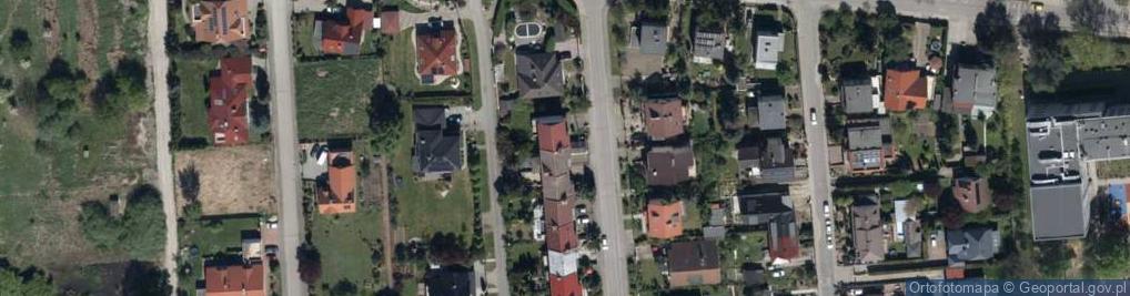 Zdjęcie satelitarne Rezedowa ul.