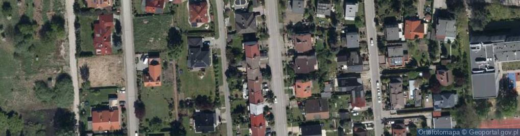 Zdjęcie satelitarne Rezedowa ul.