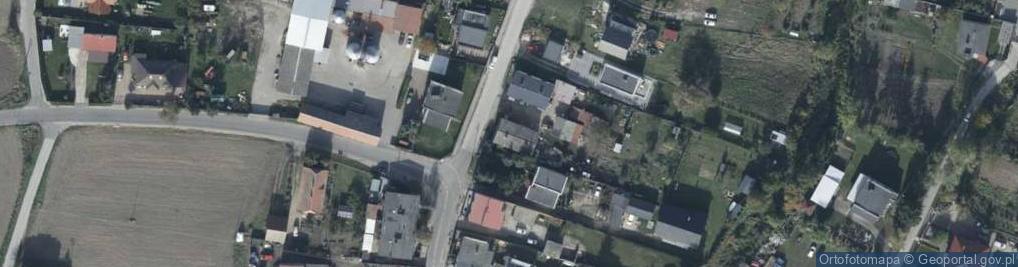 Zdjęcie satelitarne Rgielsko ul.