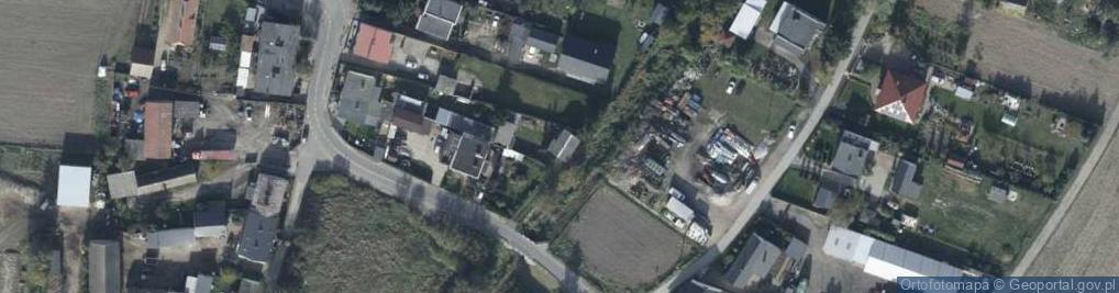 Zdjęcie satelitarne Rgielsko ul.