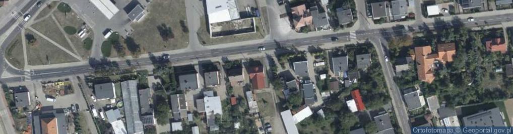 Zdjęcie satelitarne Rgielska ul.