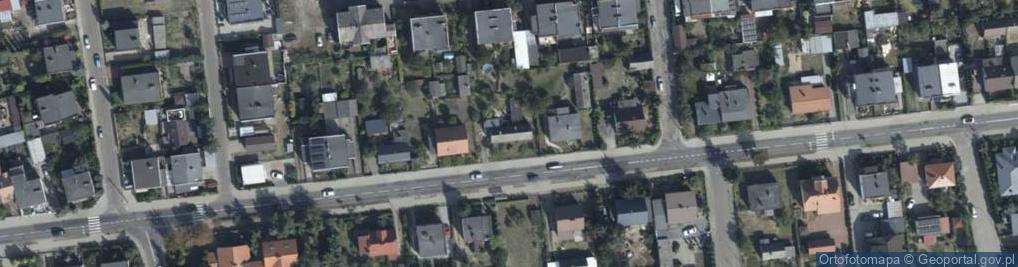 Zdjęcie satelitarne Rgielska ul.