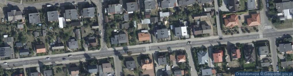 Zdjęcie satelitarne Rgielska ul.