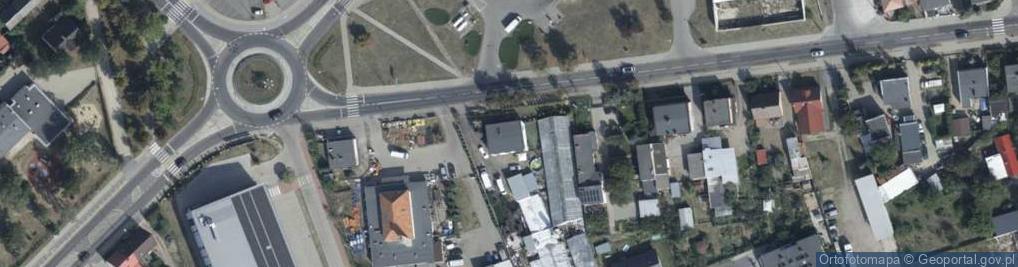 Zdjęcie satelitarne Rgielska ul.