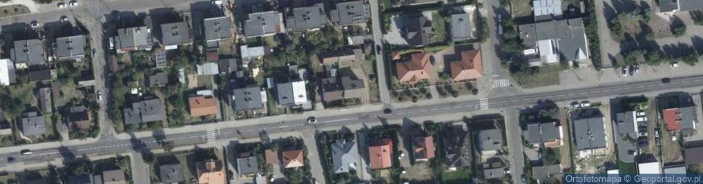 Zdjęcie satelitarne Rgielska ul.