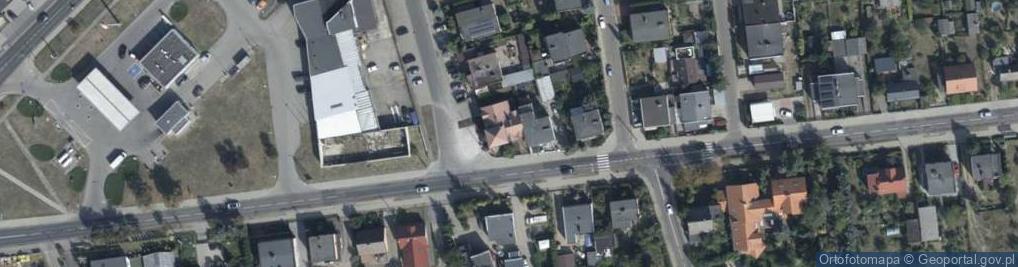 Zdjęcie satelitarne Rgielska ul.