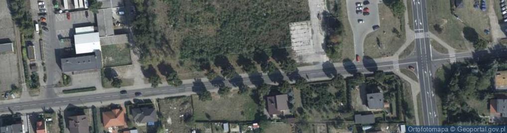 Zdjęcie satelitarne Rgielska ul.