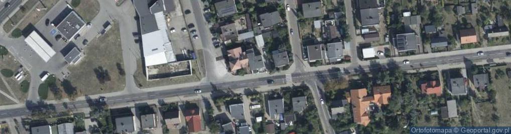 Zdjęcie satelitarne Rgielska ul.