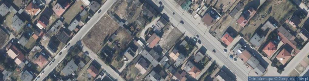 Zdjęcie satelitarne Rokicińska ul.
