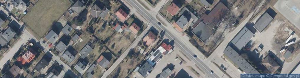 Zdjęcie satelitarne Rokicińska ul.