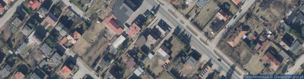 Zdjęcie satelitarne Rokicińska ul.