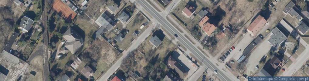Zdjęcie satelitarne Rokicińska ul.