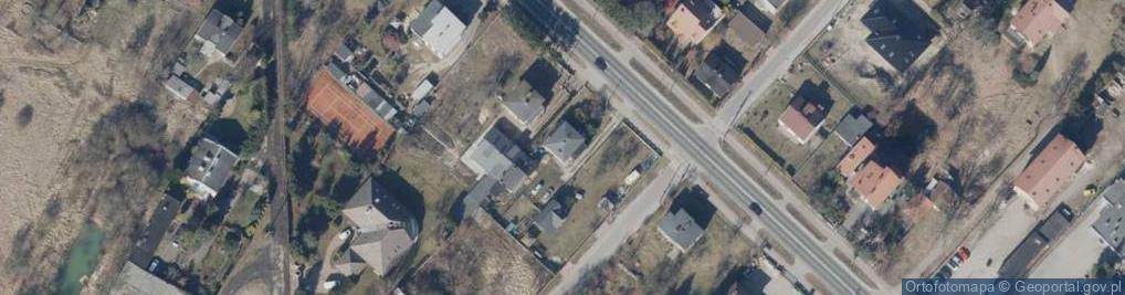 Zdjęcie satelitarne Rokicińska ul.