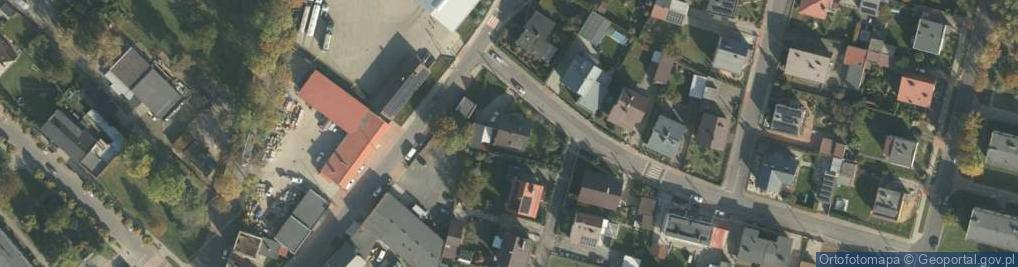Zdjęcie satelitarne Róży Wiatrów ul.