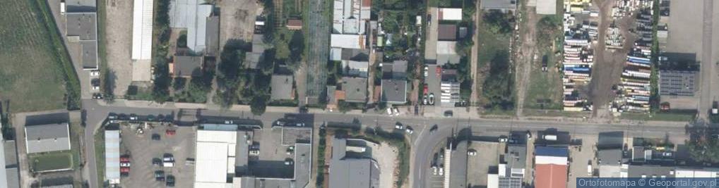 Zdjęcie satelitarne Rolna ul.