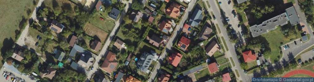 Zdjęcie satelitarne Różana ul.