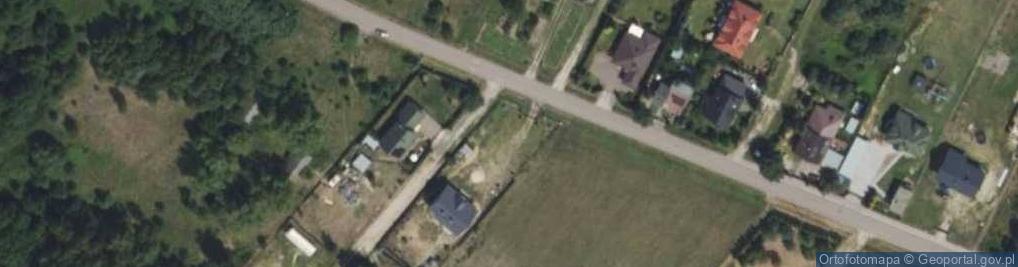 Zdjęcie satelitarne Różana ul.