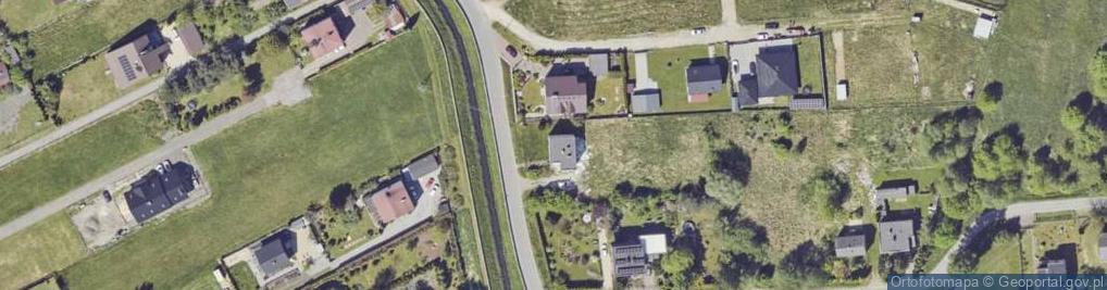 Zdjęcie satelitarne Równoległa ul.